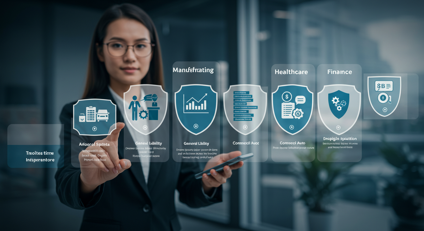 Female Expert Discussing Business Insurance